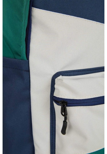 Defacto Unisex Su Geçirmez Kumaş Okul Sırt Çantası A9333AXNSNV2 Lacivert