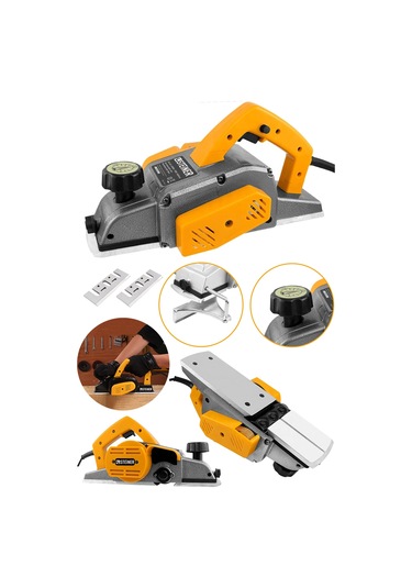 Steiner 4200 Watt Bakır Sargılı Planya Rende Makinesi + 2 Bıçak S