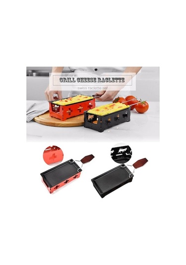 Mini Masif Ahşap Saplı Peynir Tabağı Pişirme Aletleri Peynir Tepsisi Ev Pişirme Fırını Mikrodalga Fırın Yapışmaz Peynir Tavası Kabı Kullanımı Siyah Siyah