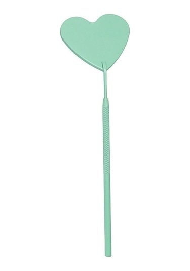 Flybuy Yeşil Taze Şeklinde Paslanmaz Muayene Kirpik Kalp Güzellik Çelik Aynası Aşılama Aleti Rg Diğer