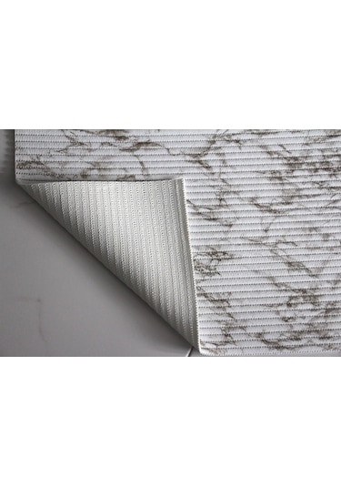 Aqua Mat Islak Zemin Kaydırmaz Çok Amaçlı Paspas 8004-mermer gri