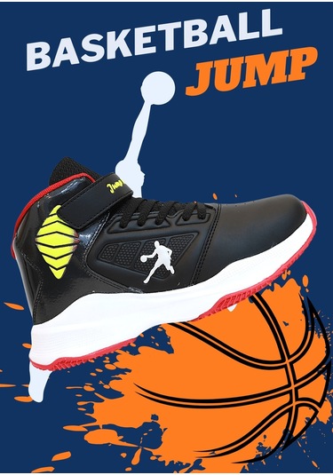 Kidessa 1755-29196 Ultra Hafif Anatomik Tabanlı Unise Siyah Kırmızı Çok Renkli