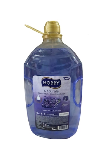 Hobby Lavanta Naturals Serisi Gliserinli Sıvı Sabun 3 L