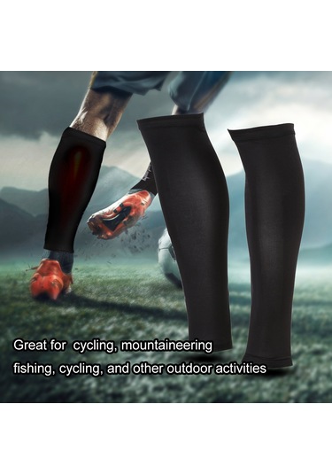 Tenfowee Xxl Büyüklük Erkek/kadın Bisiklet Spor Ayak Kolları - Uv Koruma, Elastik, Nefes Alıcı, Dayanıklı Dış Etkinlikler İçin 2 Adet Çok Renkli