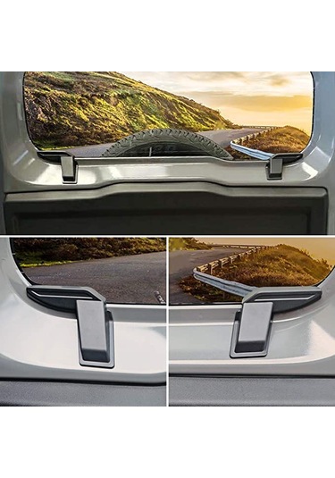 Kosona Suzuki Jimny İç Döşeme, Isıtmalı Cam Algılama Kablosu Koruyucu, Buhar Giderici Kapağı, Siyah, Dayanıklı Ve Kompakt