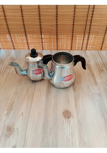 0 Sıfır Numara Çaydanlık. Çok Renkli