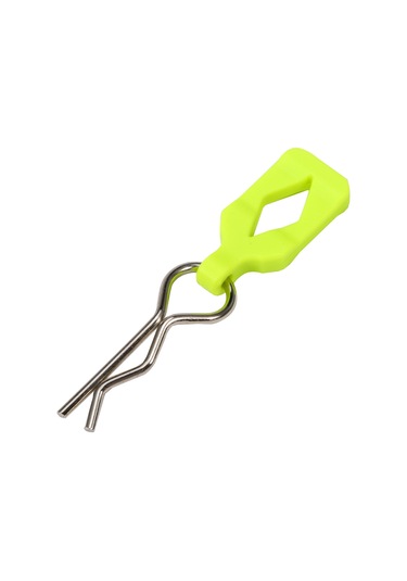 Kosona 1/10 Rc Araba Modeli İçin 4 Adet Sarı Gövde Klips Pimi - Token Şekilli Tutma Yeri