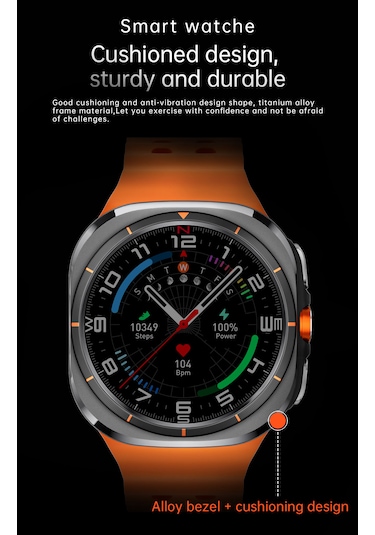 Kalobee SK 7 Ultra Amoled 47 MM 2 Kordonlu Akıllı Saat (İthalatçı Garantili)