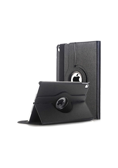 Kilifone - İpad Uyumlu İpad 9.7 2018 6.nesil - Kılıf 360 Dönebilen Stand Olabilen Koruyucu Tablet Kılıfı - Siyah