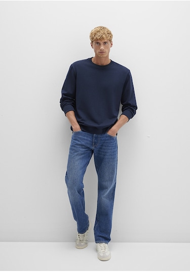 Mavi - Bisiklet Yaka Lacivert Sweatshirt 0s10421-70490 Lacivert