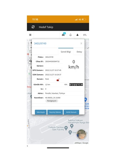 Araç Takip Cihazı Sim Kart  Dahil