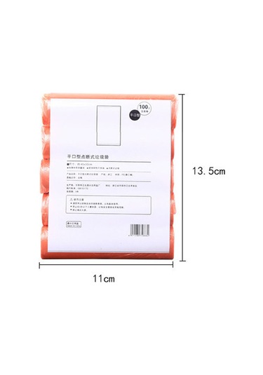 Springsun "5 Rulo 100 Adet Çöp Poşeti - Dayanıklı, Kokusuz, 45x50cm Siyah Mutfak Çöp Torbaları"