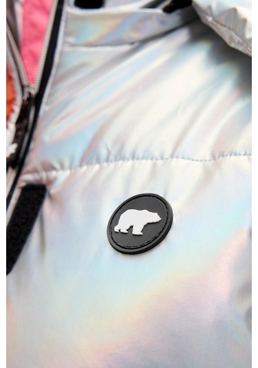 Bad Bear 24.04.15.002 Jolene Puffer Coat Kadın Ceket Sılver