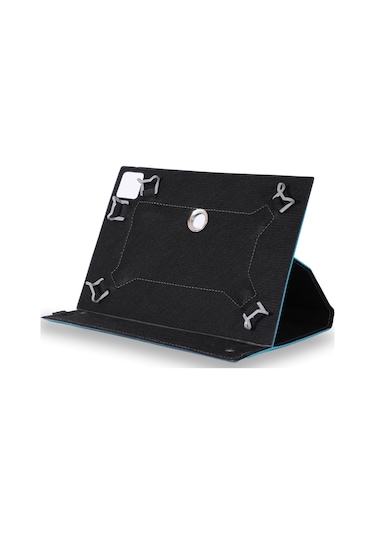T Cl Tab 10l 11" Tablet Uyumlu Standlı Üniversal Kapaklı Turkuaz Tablet Kılıfı
