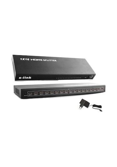 S Link Sl Lu626 16 Port Hdmı 1080P 3D Splitter Çoklayıcı