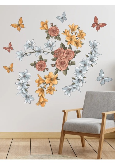 Stiker İç Mekan Dekoratif Duvar Stickerları Duvar Kağıdı 320888998 Beyaz