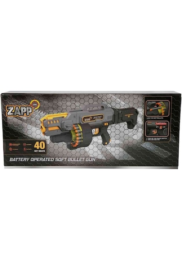 Zapp Toys Blaze Storm Pro 40 Mermili Sünger Dart Atan Silah 57 Cm