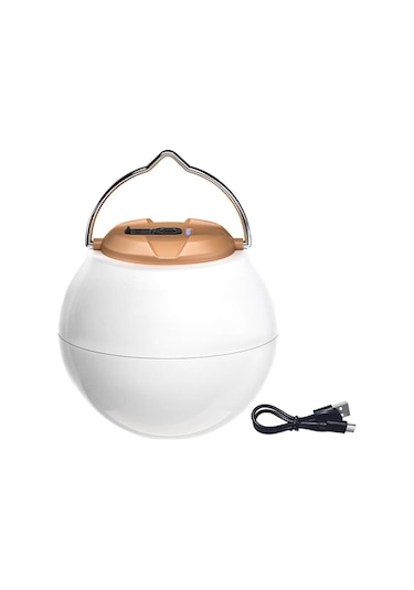 Maiyame Şarj Edilebilir Taşınabilir Led Kamp Lambası - 3 Aydınlatma Modu, Ipx6 Su Geçirmez, 2400mah Pil, Kamp & Doğa Yürüyüşü İçin Çok Renkli