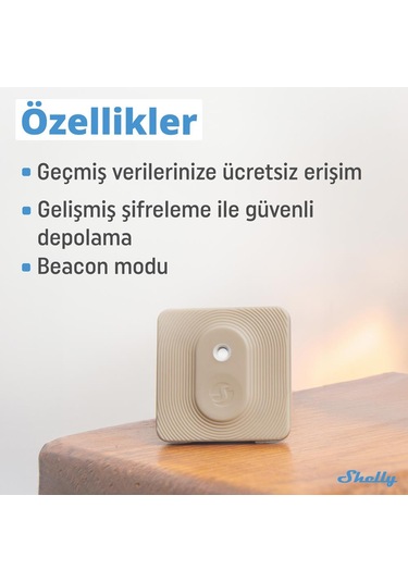 Shelly BLU H&T Bluetooth Sıcaklık ve Nem Sensörü