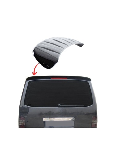 Vw Transporter T5 T6 Piano Black Spoiler Abs Plastik 2005-2016