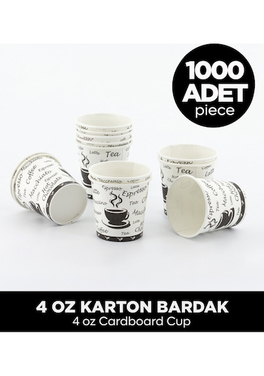 4 Oz Karton Bardak - 1.000 Adet Diğer