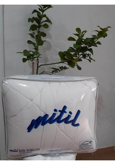 Çift Kişilik Ranforce Silikon Yorgan ( Atık Malz.İçermez (35274243) Beyaz