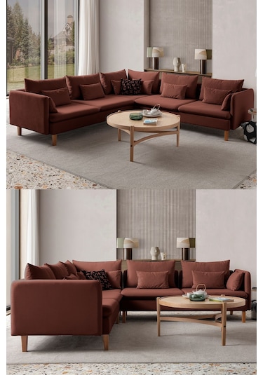 Flexy L Köşe Takımı Kiremit