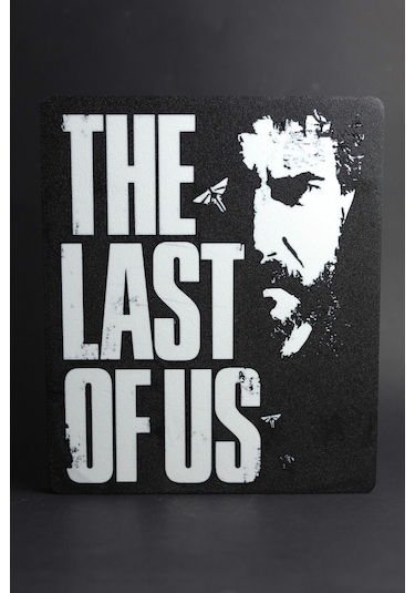 The Last Of Us - Joel - 3 Boyutlu Tabela - 25cm X 21.5cm X 1.5cm