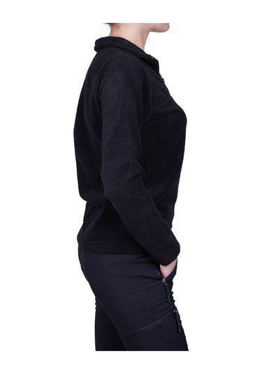 Alpinist High Hill Kadın Polar SweatShirt Siyah