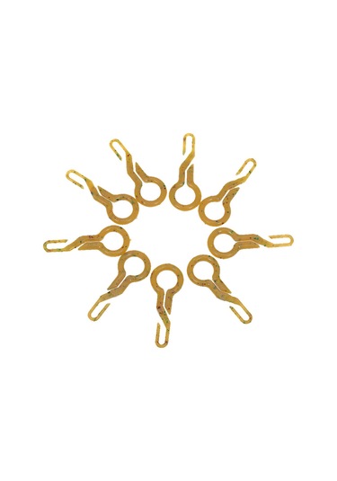 Kosona 50 Adet Kamuflaj Abs-tpr İçerikli Dayanıklı Balıkçılık Back Lead Clip Ve Boru Seti