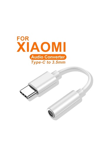 Hifi Tip C 3.5mm Aux Adaptörü Xiaomi Mi 12 11 Tip-c 3.5mm Jack Kulaklık Ses For Typec Standard