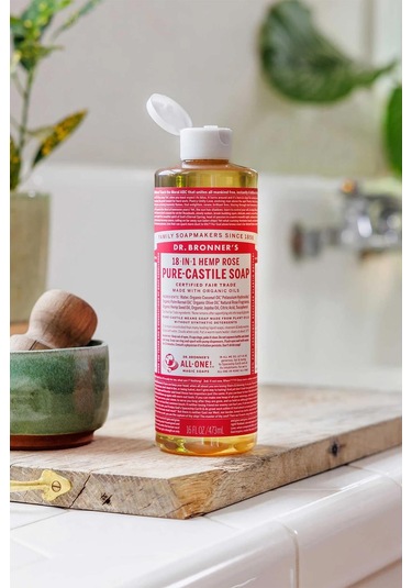 Dr. Bronner's Gül Kokulu Çok Amaçlı Sıvı Sabun 473 ML