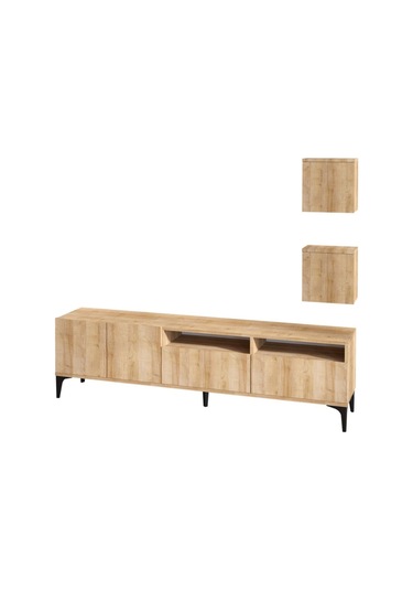 Decormet Lupin Tv Ünitesi Safir Meşe -dec-20040 Çok Renkli