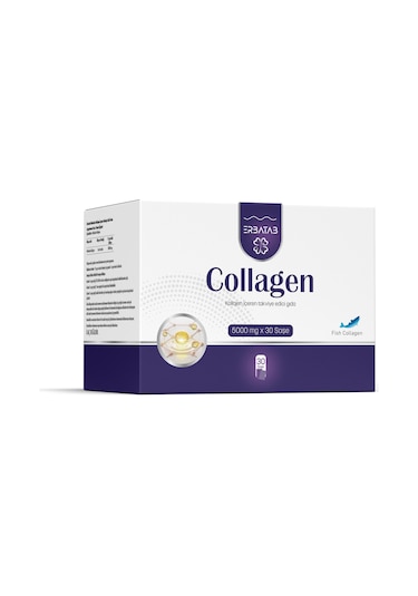 Erbatab Hidrolize Kollajen 5000 Mg 30 Saşe