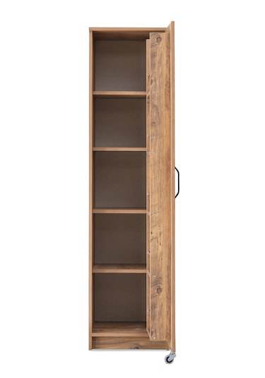 Sefa Home Serra Kiler Dolabı 1 Kapaklı Ceviz