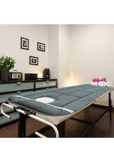 Dolıty Elastik Bantlı Masaj Masa Pedi Yumuşak Ve Rahat 27 Gri