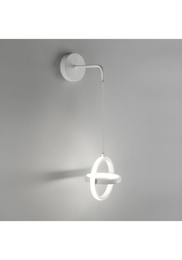 İç İçe Halka Sarkıt Led Beyaz Işık Ultra Power Led Avize 34