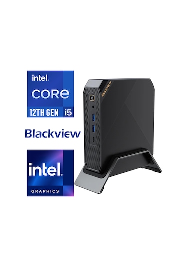 Blackview MP20016512I5009 i5-12450H 64 GB 1 TB SSD W11P Mini Pc