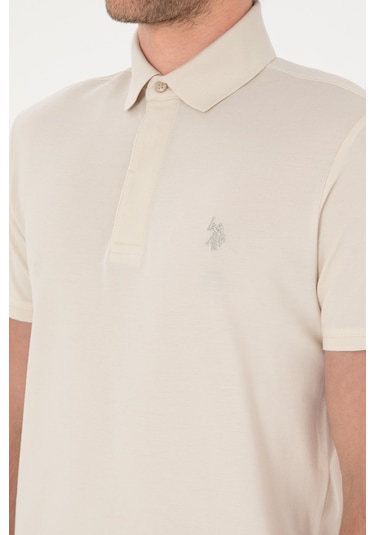 U.s. Polo Assn. Erkek Taş Tişört Basic 50306015-vr049 Tas