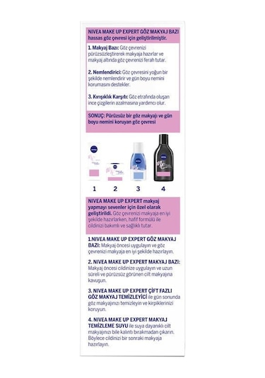 Nivea Make Up Expert Nemlendirici Göz Makyaj Bazı 15 ML