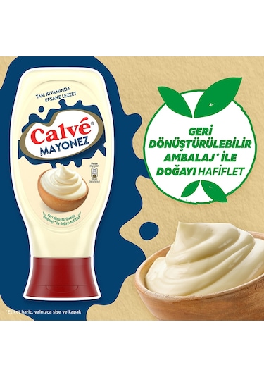 Calve Acılı Ketçap 430 G + Mayonez 380 G