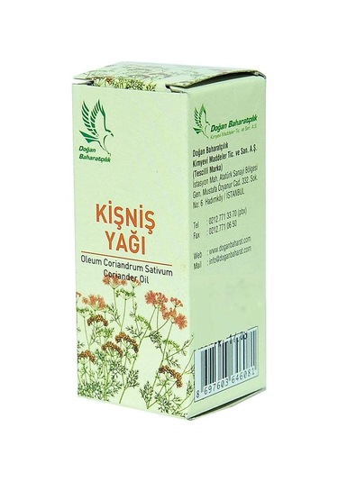 Doğan Baharatçılık Kişniş Yağı 20 ML