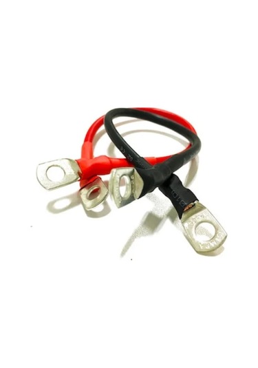 Spower Akü İle Mppt Yada Pwm Ara Bağlantı Kablosu 16mm Bakır 300 Cm 2 Adet Siyah Ve Kırmızı