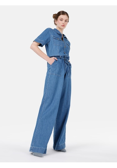 Colins Mavi Kadın Pantolon Cl1068654 Q1.v1 Dn43294 Denim