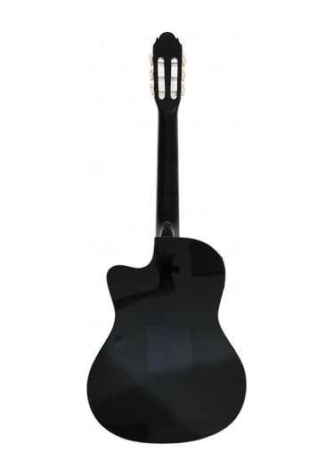 Almira Mg917ce-bk Elektro Klasik Gitar - Siyah Orta Seviye - Cut
