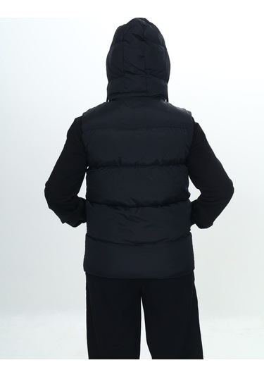 14093 Toontoy Erkek Çocuk Göğsü Armalı Şişme Yelek 14093 Siyah