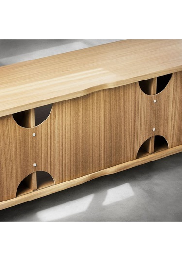 Tv Sehpası, Rattan, 157x41x49 Cm Naturel