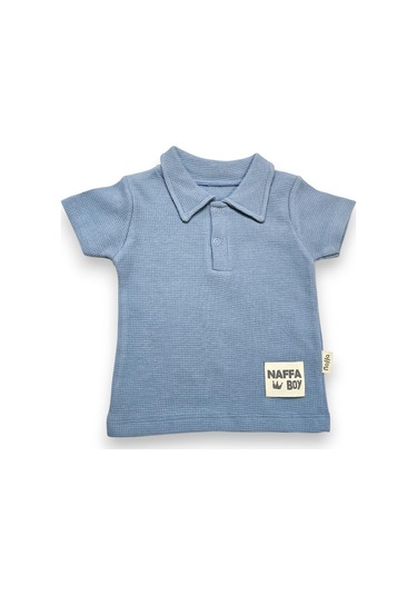 Erkek Bebek Şortlu Takım mavi