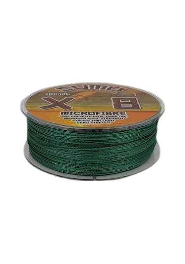 Effe Sumo X8 Ip Misina 300M Polietilen Microfiber Ip Misina Yeşil