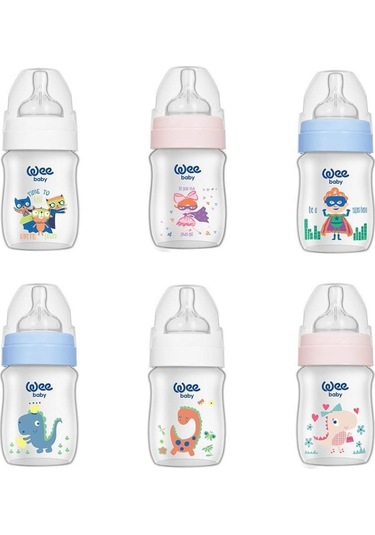 Wee 136 Wb Geniş Ağızlı PP Biberon 250Ml